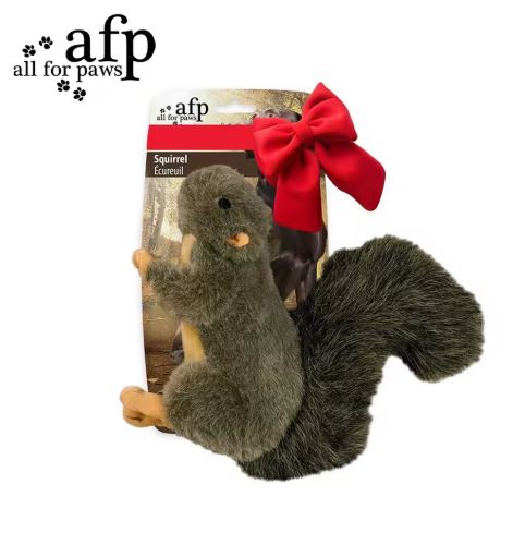 Squirrel with a squeaker