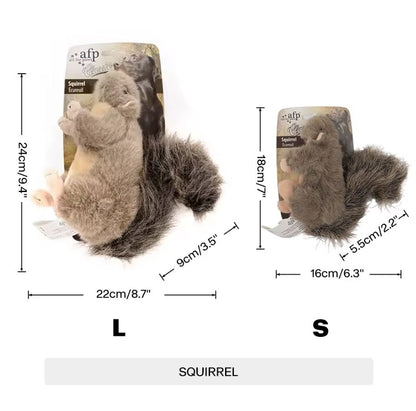 Squirrel with a squeaker