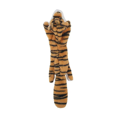 Funny simulated animal – stuffing-free dog toy with squeakers.