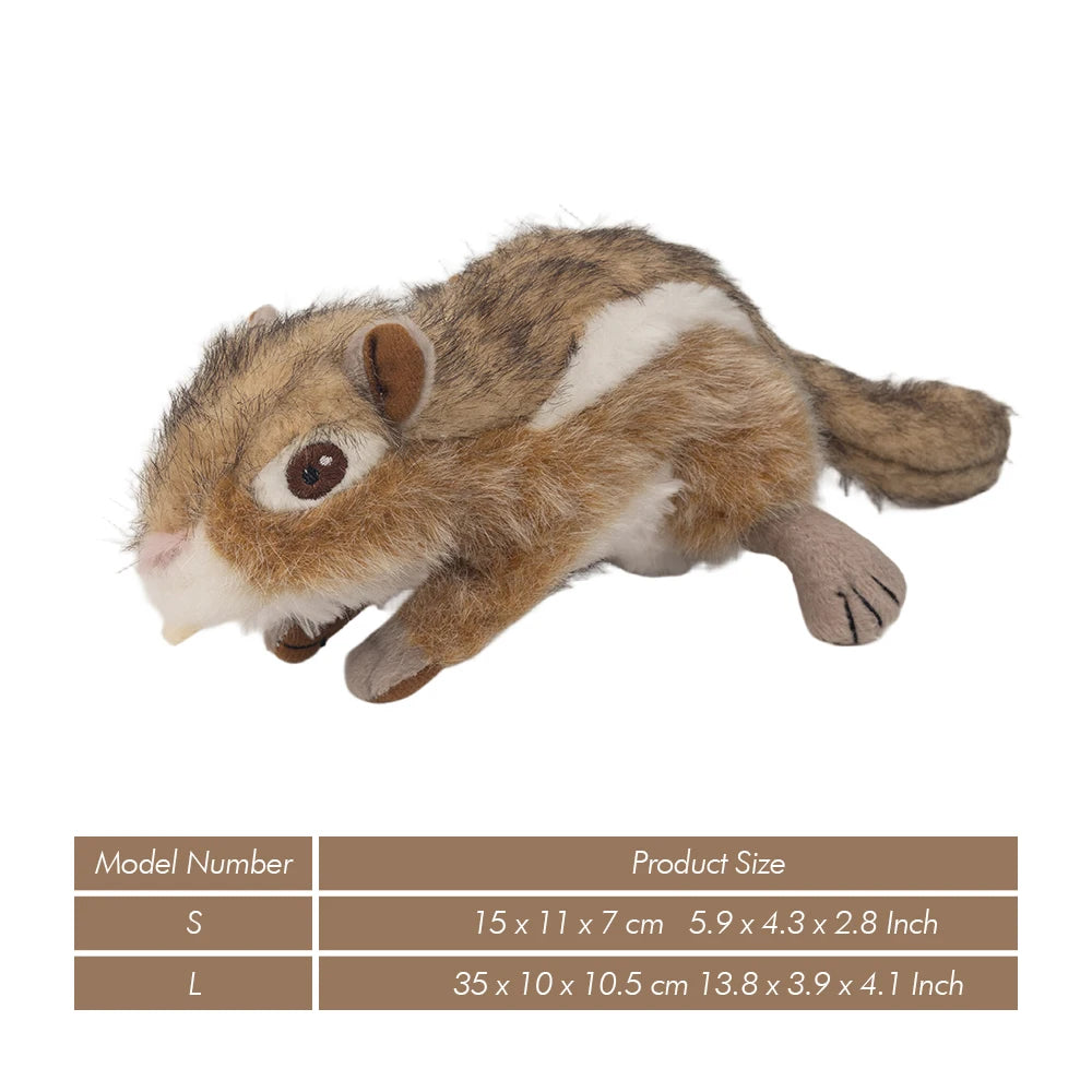 Dog Chipmunk Toy